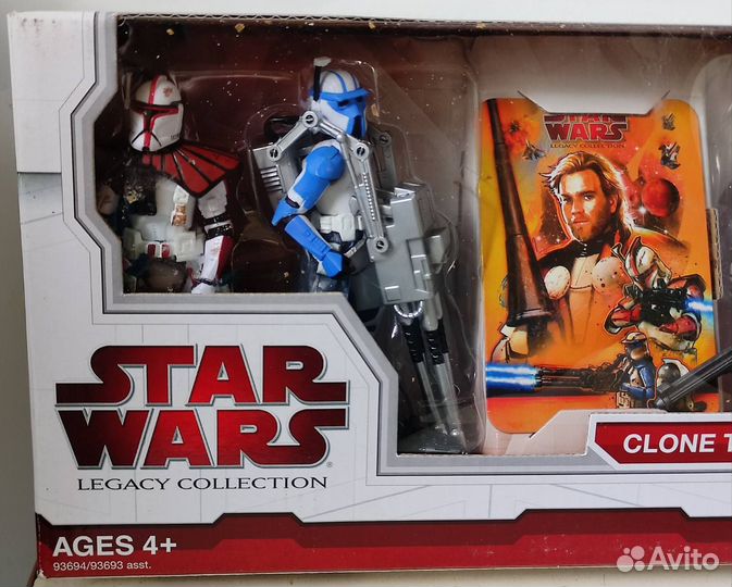Фигурки Clone Wars наборы 6 шт., 4 шт