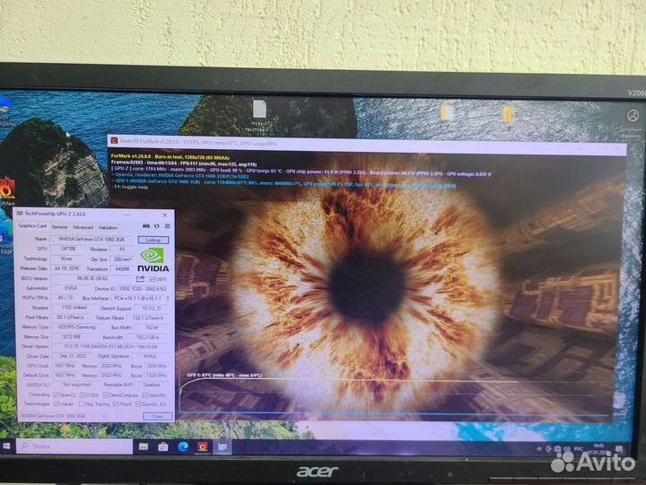 Видеокарта gtx 1060 3gb для Никиты