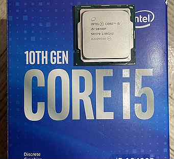 Cpu intel core i5 10400f