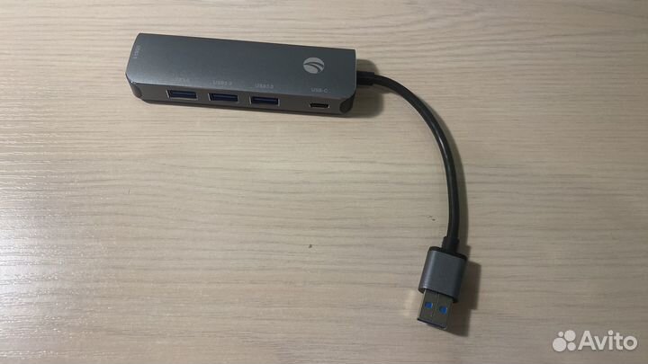 USB HUB 5 в 1 USB 3.1 - 4 USB 3.0