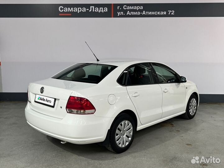 Volkswagen Polo 1.6 МТ, 2012, 154 000 км