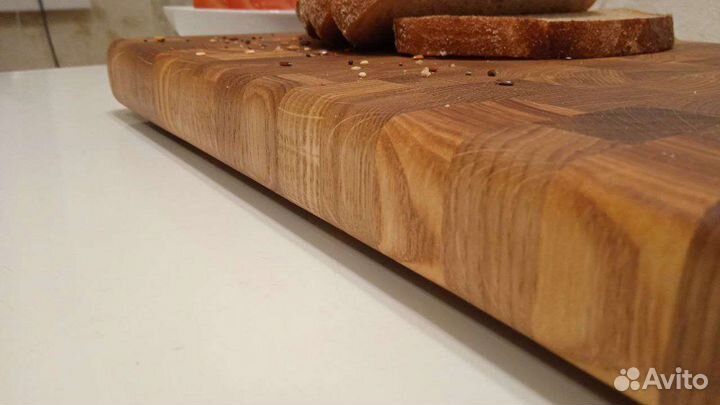 Торцевая разделочная доска из дуба
