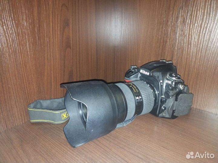 Nikon d700 с объективом