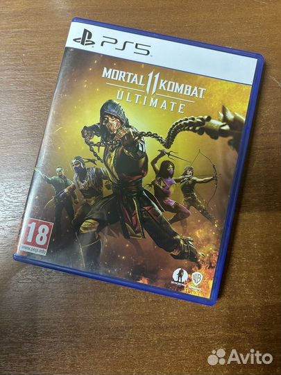 Диск ps5 Mortal Kombat 11 Ultimate