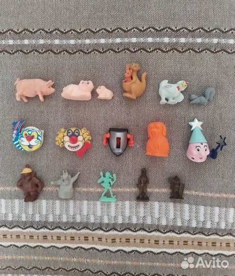Игрушки из киндера 90х