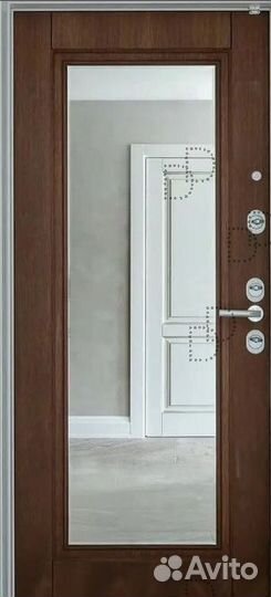 Остекленная входная дверь с терморазрывом