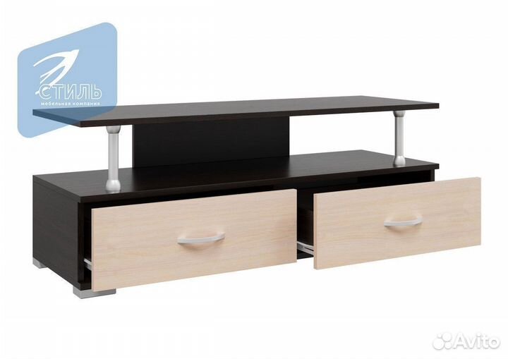 TV-5 А Тумба под тв Венге Дуб молочный