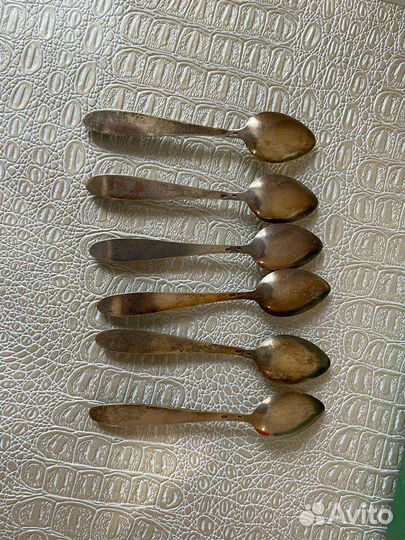 Серебряные ложки 875 со звездой