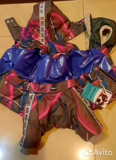 Комбинезон для модной и стильной собачки новый