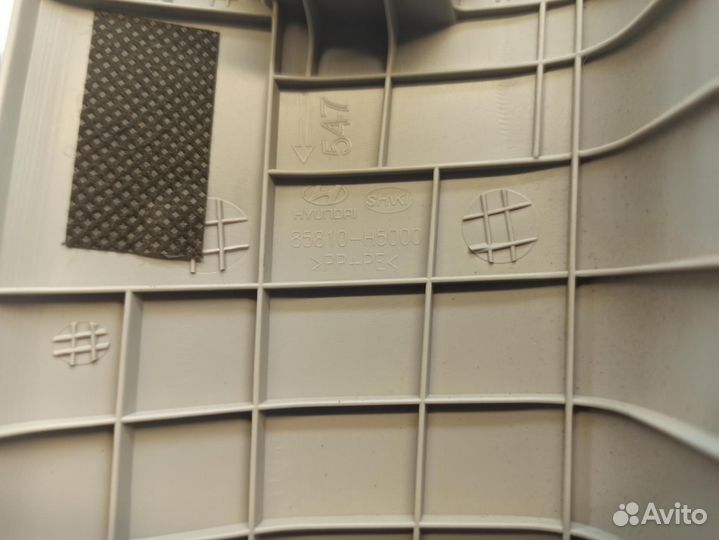 Обшивка стойки лобового стекла левая Hyundai Solar