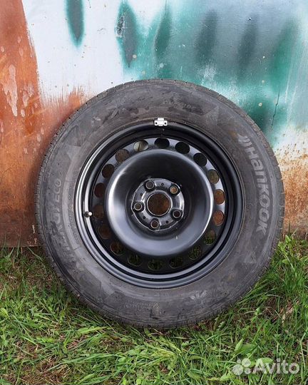 Диск R16 6 1/2 ET41 5*112 с покрышкой 215/60 R16