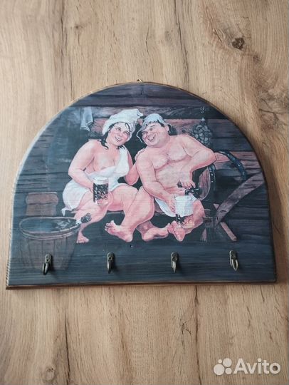 Вешалка в баню