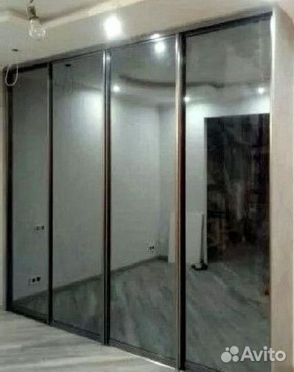 Двери купе для шкафа или гардеробной