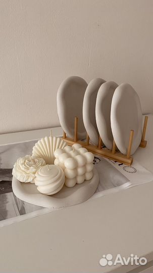 Подарочные наборы со свечами и декором