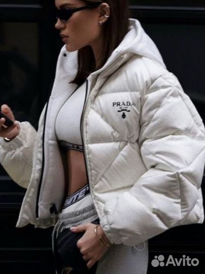 Пуховик prada новый оригинал