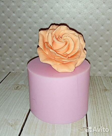 Силиконовая форма роза Катрина