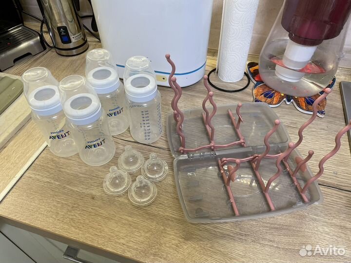 Бутылочки для кормления avent