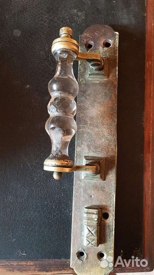 Ручка старинная хрусталь