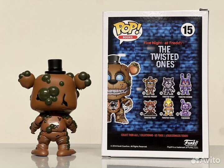 Фигурка Funko Pop Twisted Freddy Five Nights AT Fr