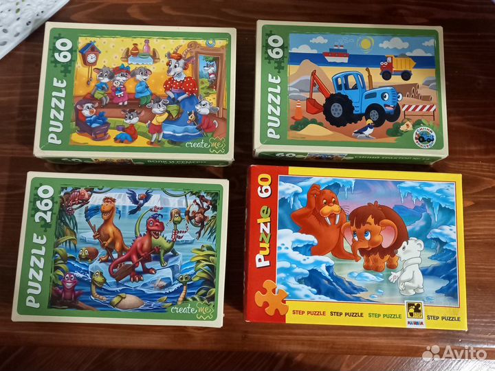 Пазлы детские