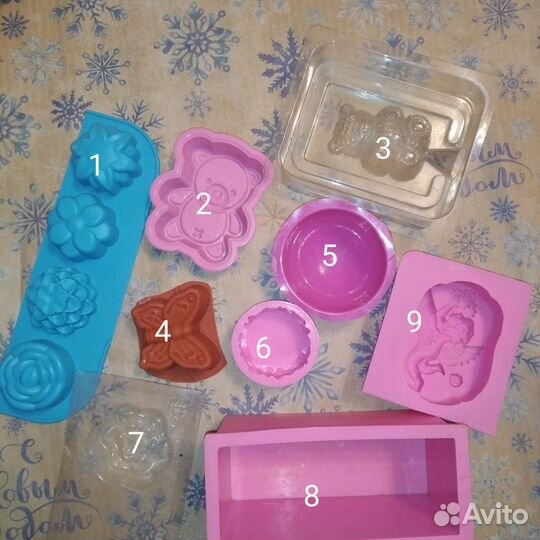 Формы для мыла