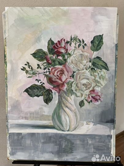 Картина гуашью