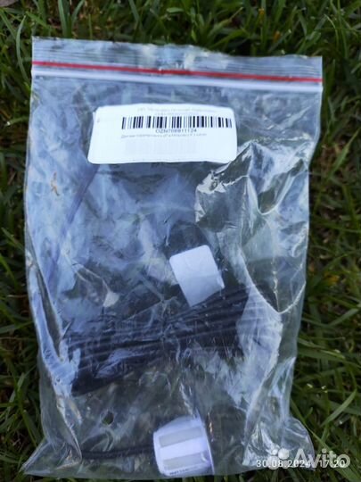 Датчик парктроника FJ40 silver с разъемом, 18,8 мм