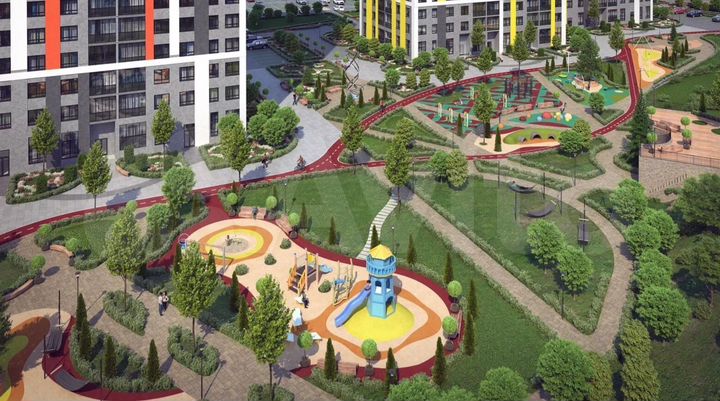 1-к. квартира, 40 м², 23/25 эт.