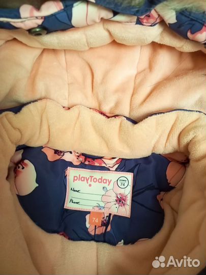 Зимний комбинезон 74