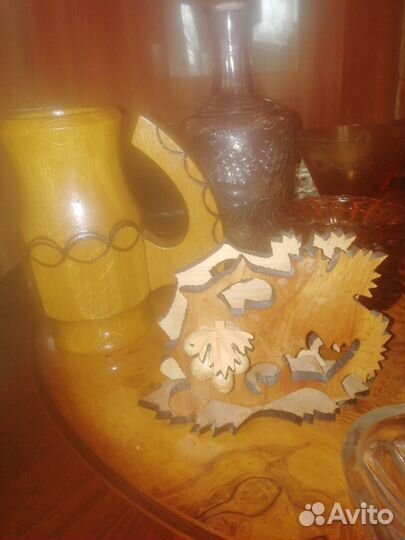 Посуда цветное стекло