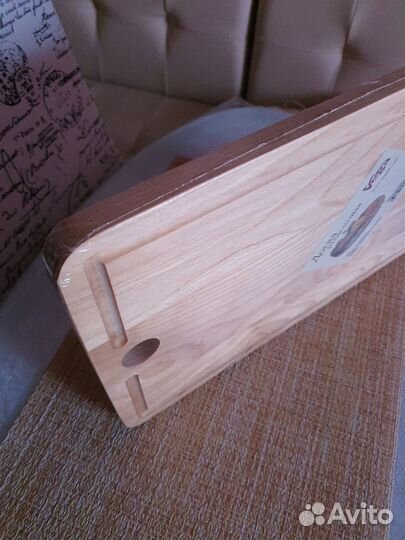 Доска разделочная деревянная большая новая