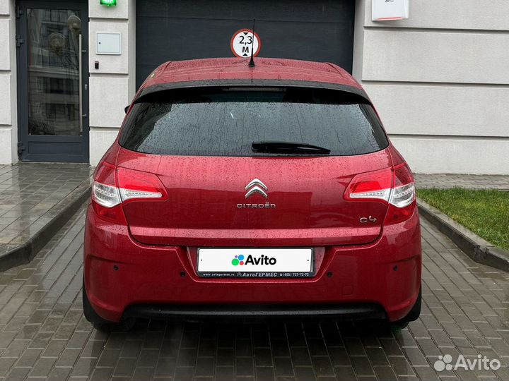 Citroen C4 1.6 AT, 2012, 157 200 км