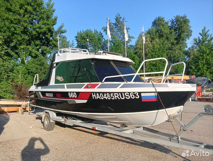 Катер Grizzly Pro 660 cabin