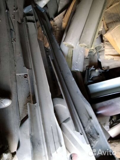 Накладки пластиковые на пороги GT 2шт