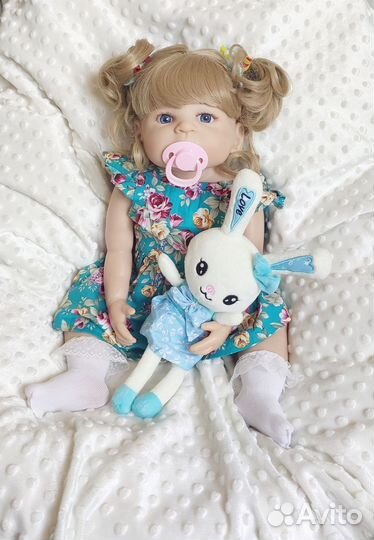 Кукла реборн силиконовая,55 см