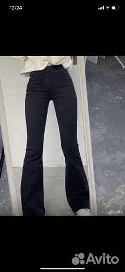 Джинсы клеш