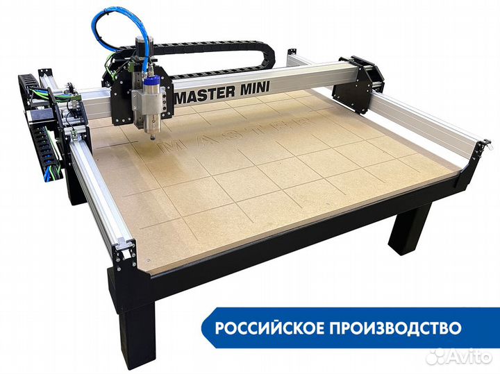 Фрезерный станок с чпу Master mini 1100x1100