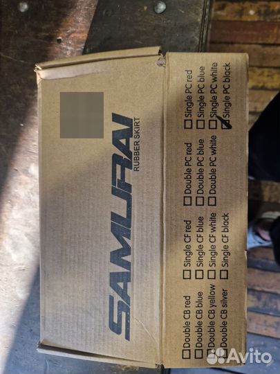 Губа на бампер