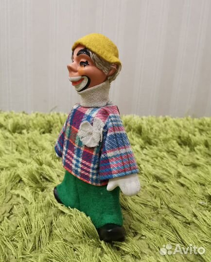 Кукла Клоун VEB Famos Leipzig