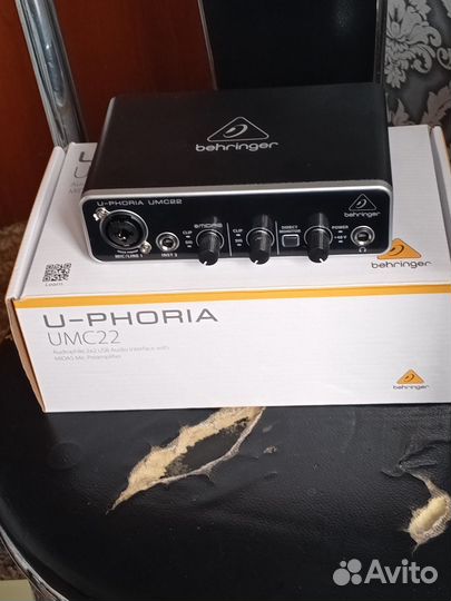 Внешний Звук Карта Behrenger UMC22