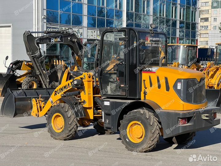 Фронтальный погрузчик Runmax 770E, 2022