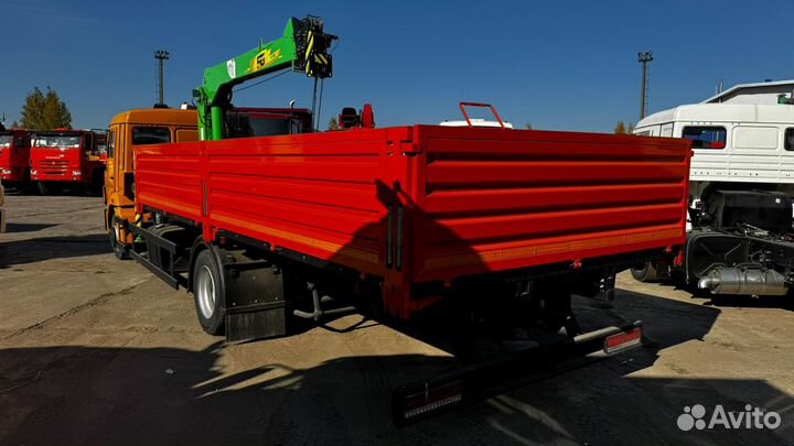 Бортовой грузовик КАМАЗ 4308-R4 с КМУ FG, 2024
