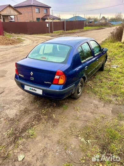 Renault Symbol 1.4 МТ, 2002, 195 000 км