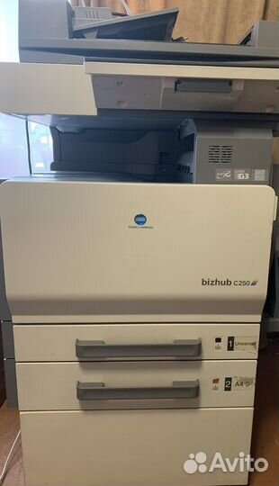 Konica minolta bizhub c250