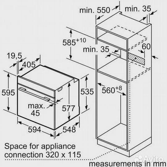 Электрический духовой шкаф Siemens HB678GBS6