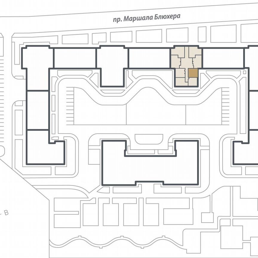 1-к. квартира, 36,8 м², 7/17 эт.