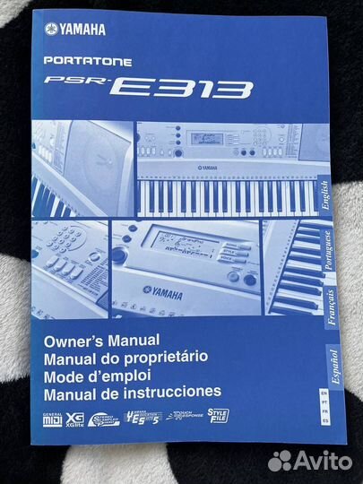Синтезатор yamaha psr e313