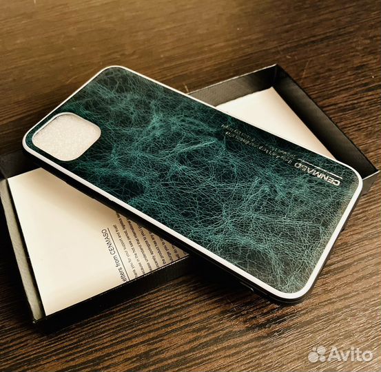 Новый кожаный чехол на iPhone 11 pro max