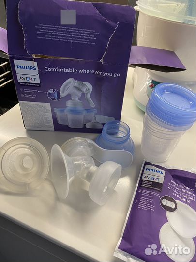 Молокоотсос avent ручной