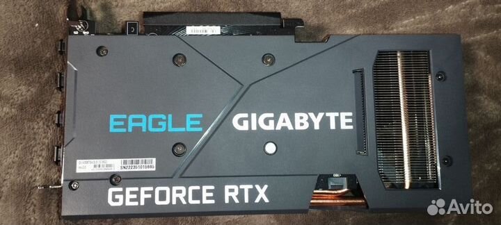 Видеокарта gigabyte GeForce RTX 3060 Ti eagle OC